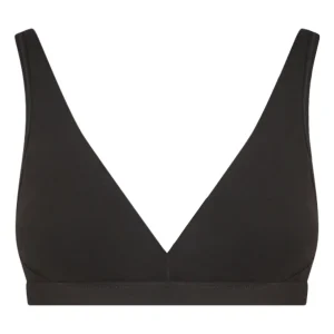 beYOUtiful Bralette - Reggiseno in cotone elasticizzato extra fine - Nero