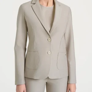 Blazer con due bottoni in Compact - String