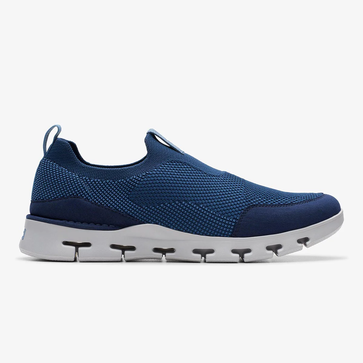 Slip-on blu fondo running - immagine 2